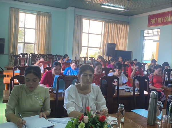 Hội LHPN huyện Ea H’Leo sơ kết công tác hội 6 tháng đầu năm, triển khai nhiệm vụ 6 tháng cuối năm 2023
